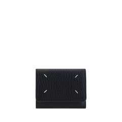 Margiela Black Calf Leather Bos Taurus Wallet