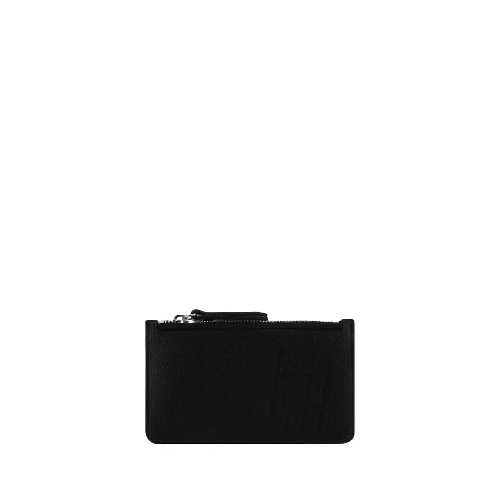 Margiela Black Calf Leather Bos Taurus Wallet