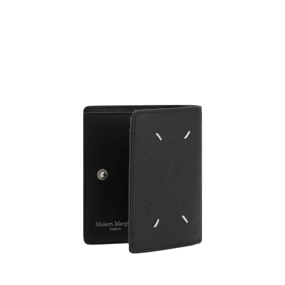 Margiela Black Calf Leather Bos Taurus Wallet