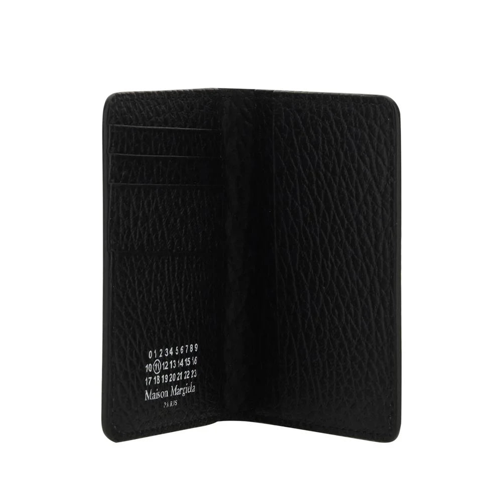 Margiela Black Calf Leather Bos Taurus Wallet