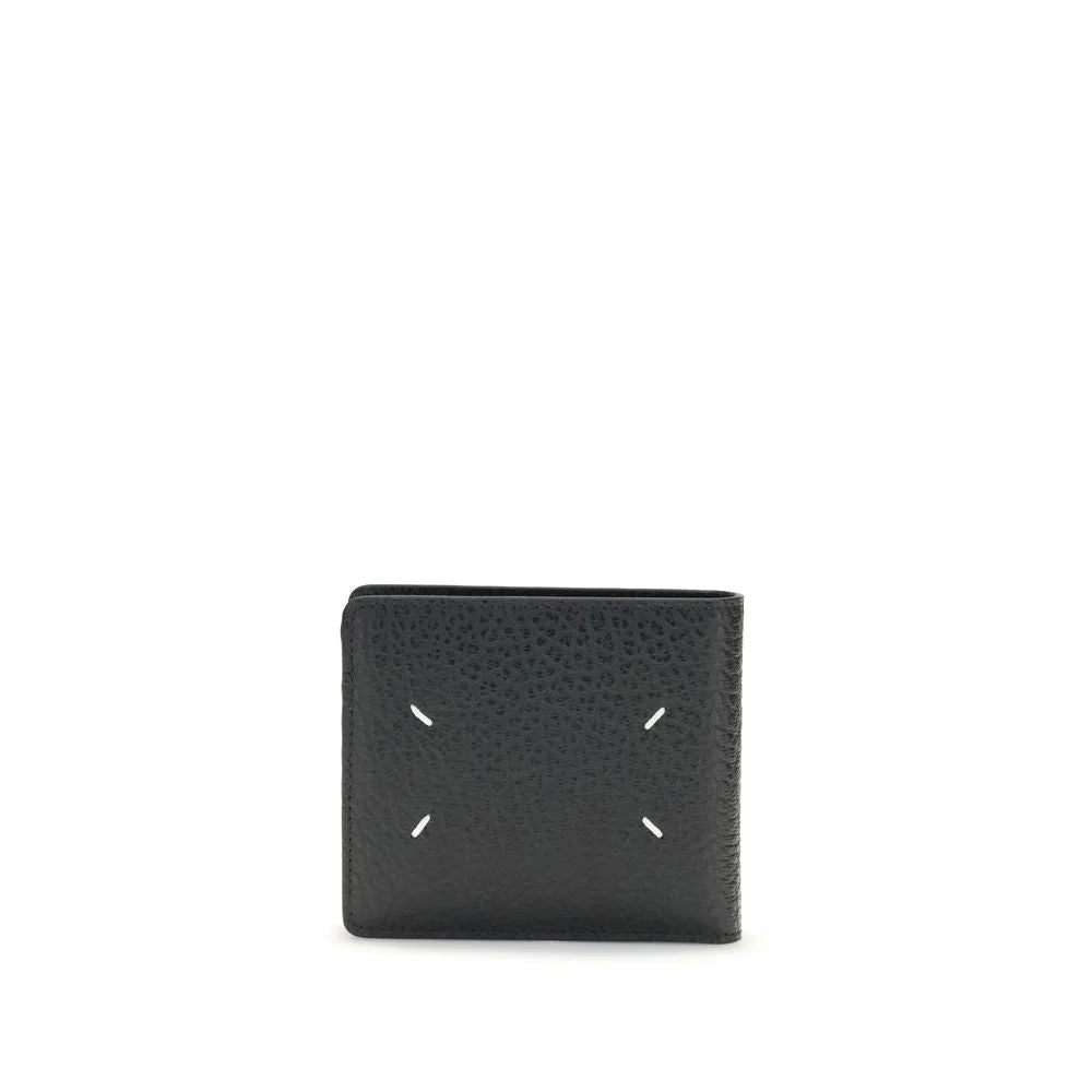 Margiela Black Calf Leather Bos Taurus Wallet