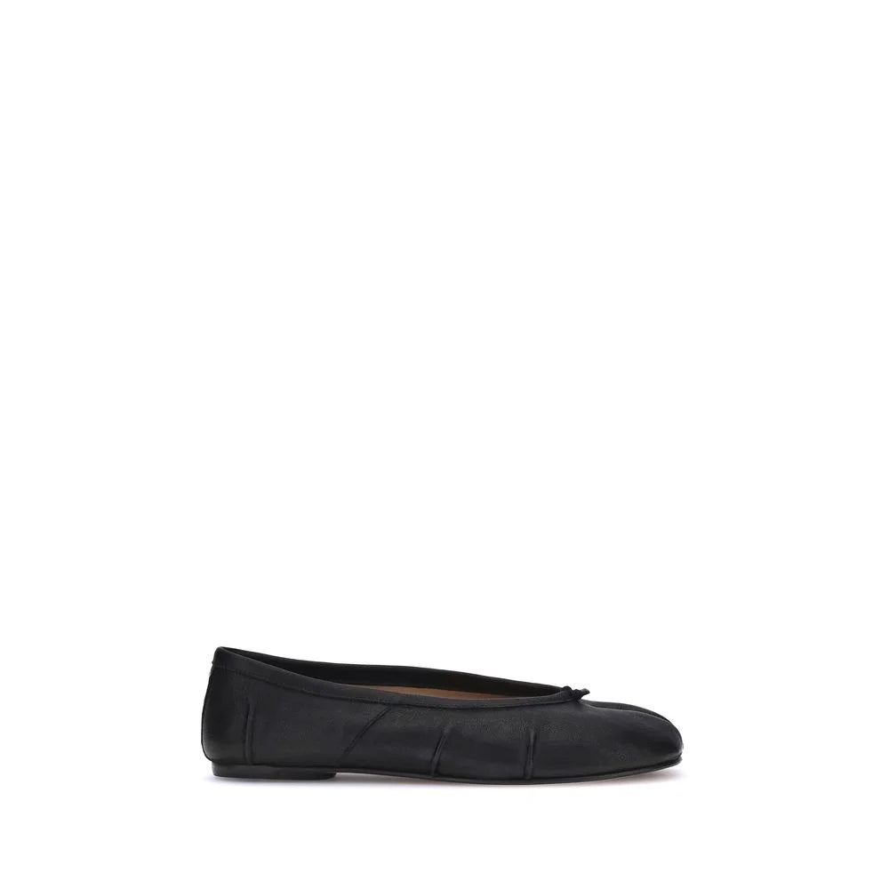 Margiela Black Lamb Ovis Aries Aries Ballet Flats