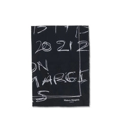 Margiela Black Silk Scarf