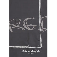 Écharpe en soie grise Margiela