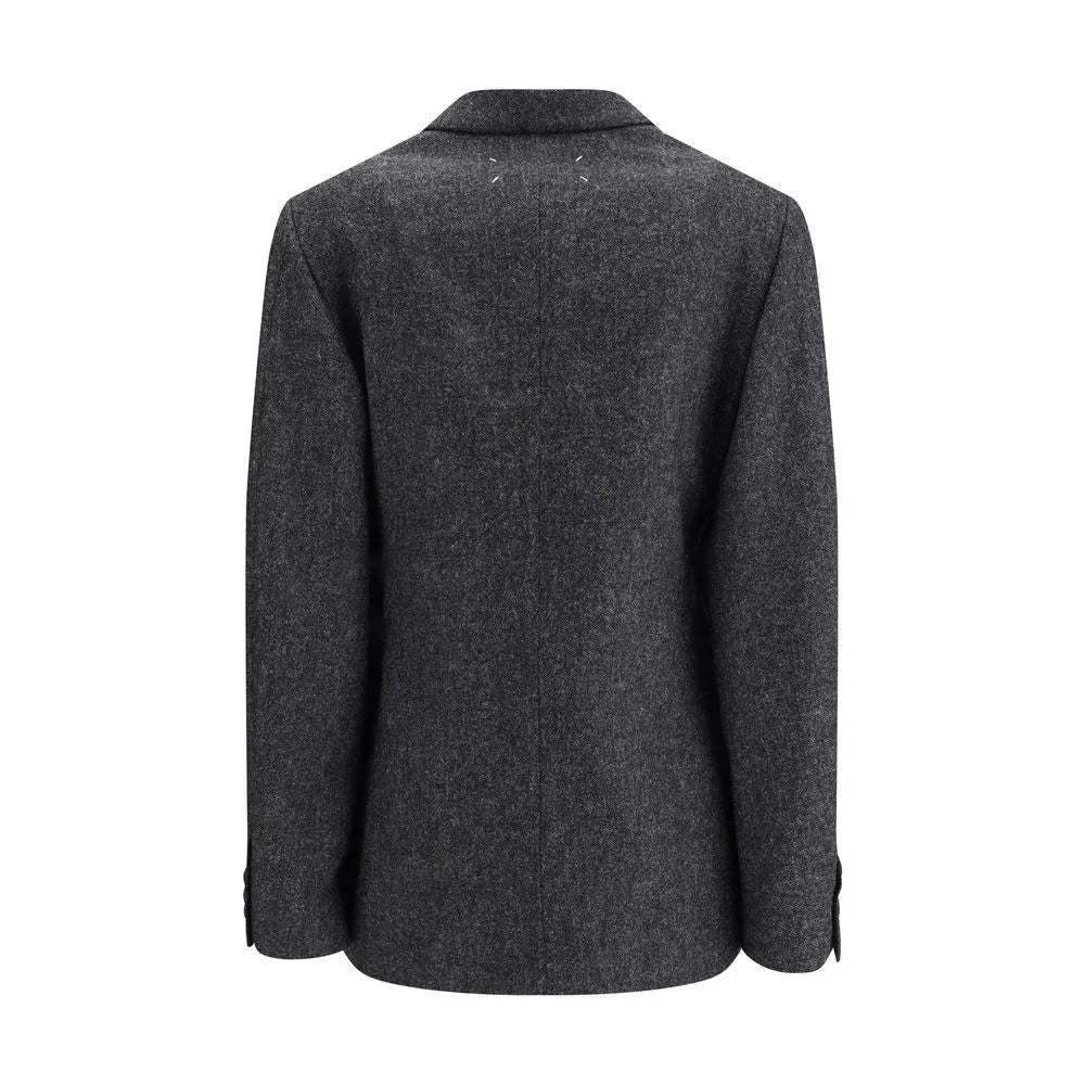 Margiela Gray Wool Blazer - IT42 | L