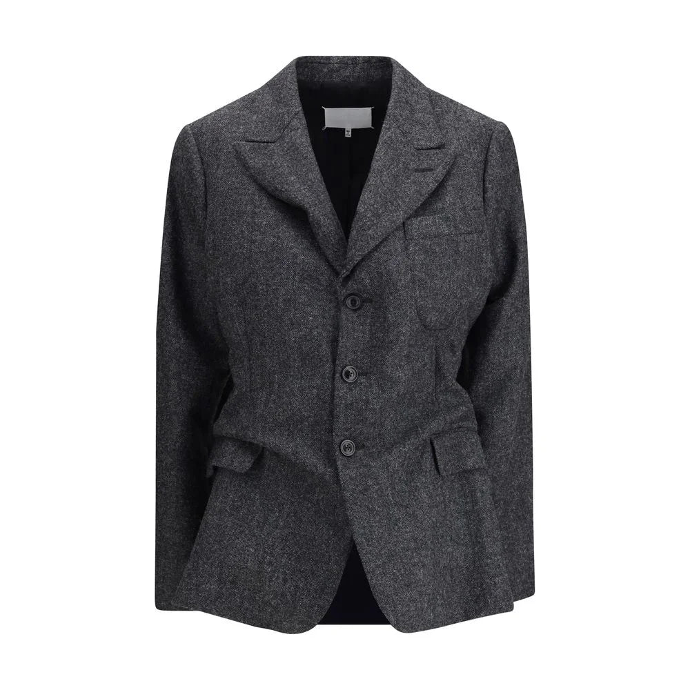 Margiela Gray Wool Blazer - IT42 | L