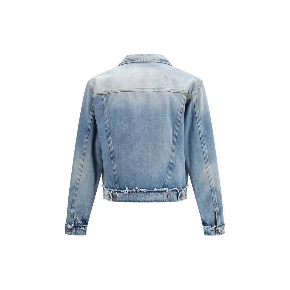 Margiela Light Blue Cotton Denim Jacket