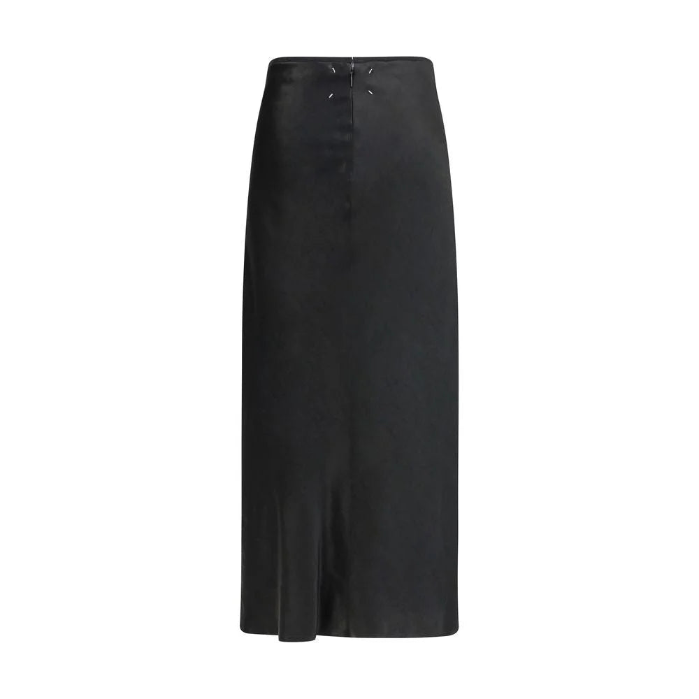 Margiela Satin Midi Skirt - Skirts