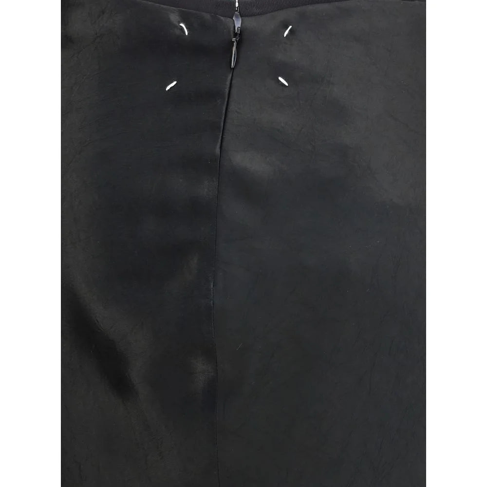 Margiela Satin Midi Skirt - Skirts