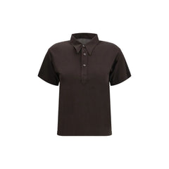 Margiela Semi-sheer polo Shirt