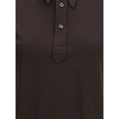 Margiela Semi-sheer polo Shirt
