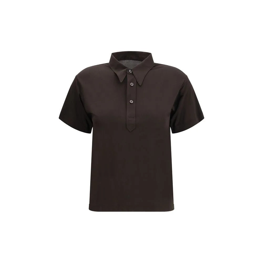 Margiela Semi-sheer polo Shirt - Polos