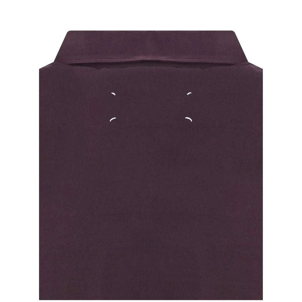 Margiela Semi-sheer polo Shirt - Polos