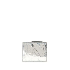 Margiela Silver Calf Leather Bos Taurus Wallet