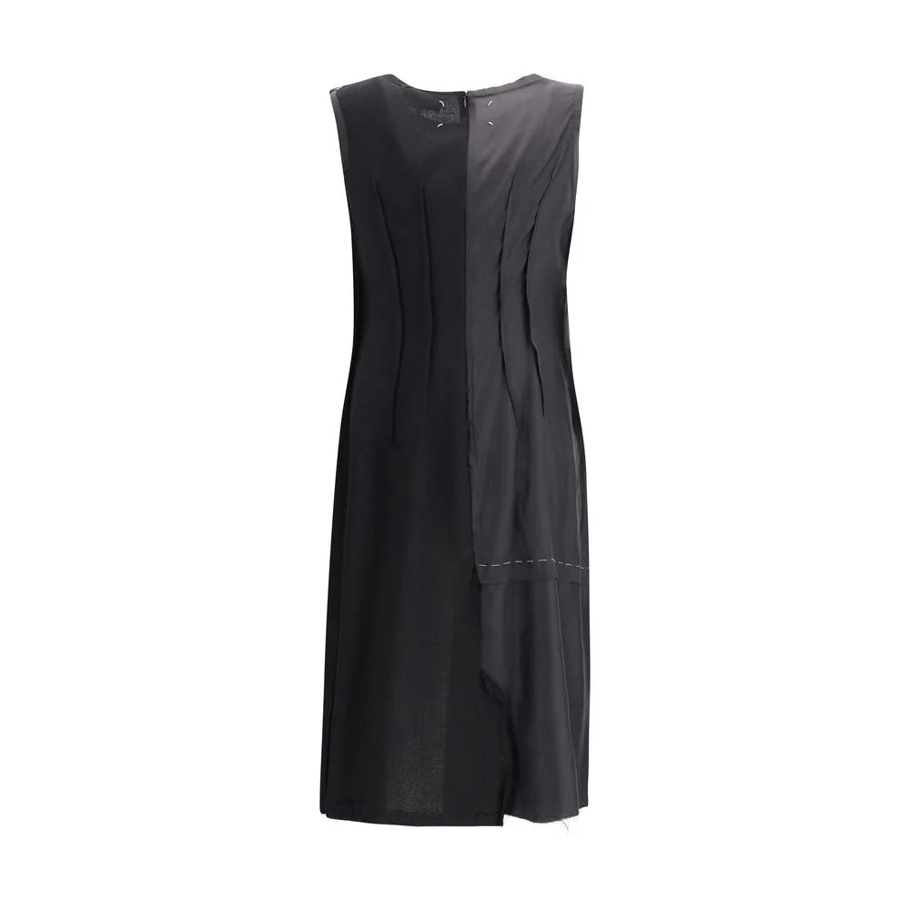 Margiela Virgin Wool Midi Dress - Dresses