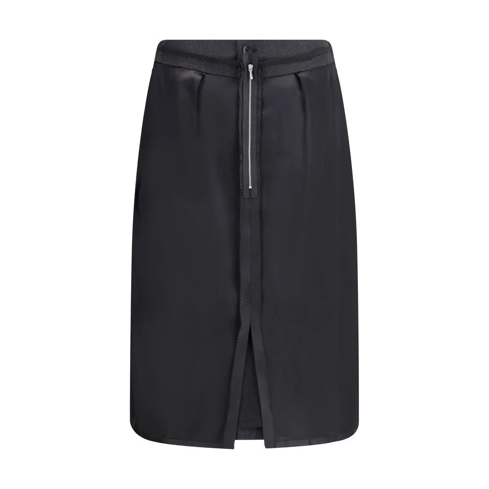 Margiela Wool Midi Skirt - Skirts