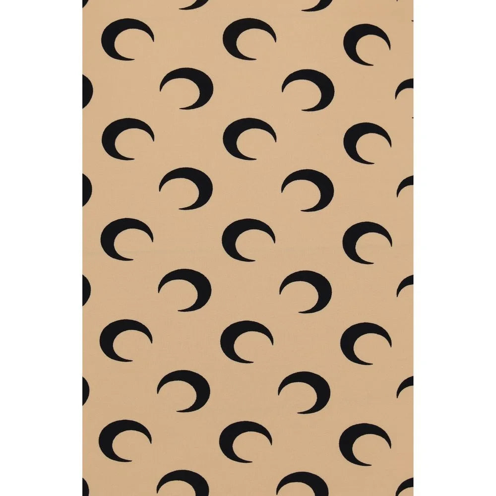 Marine Serre Beige Polyamide Top