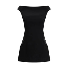 Marine Serre Black Fleece Wool Casual Dress - IT36 | XS