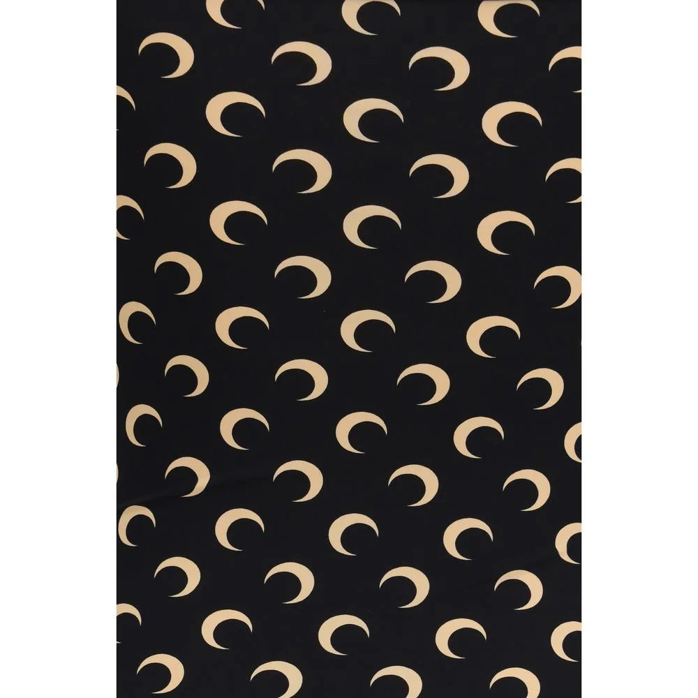 Marine Serre Black Polyamide Casual Dress