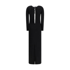 Marine Serre Black Viscose Casual Dress