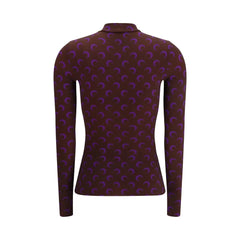 Marine Serre Brown Polyamide Top - S