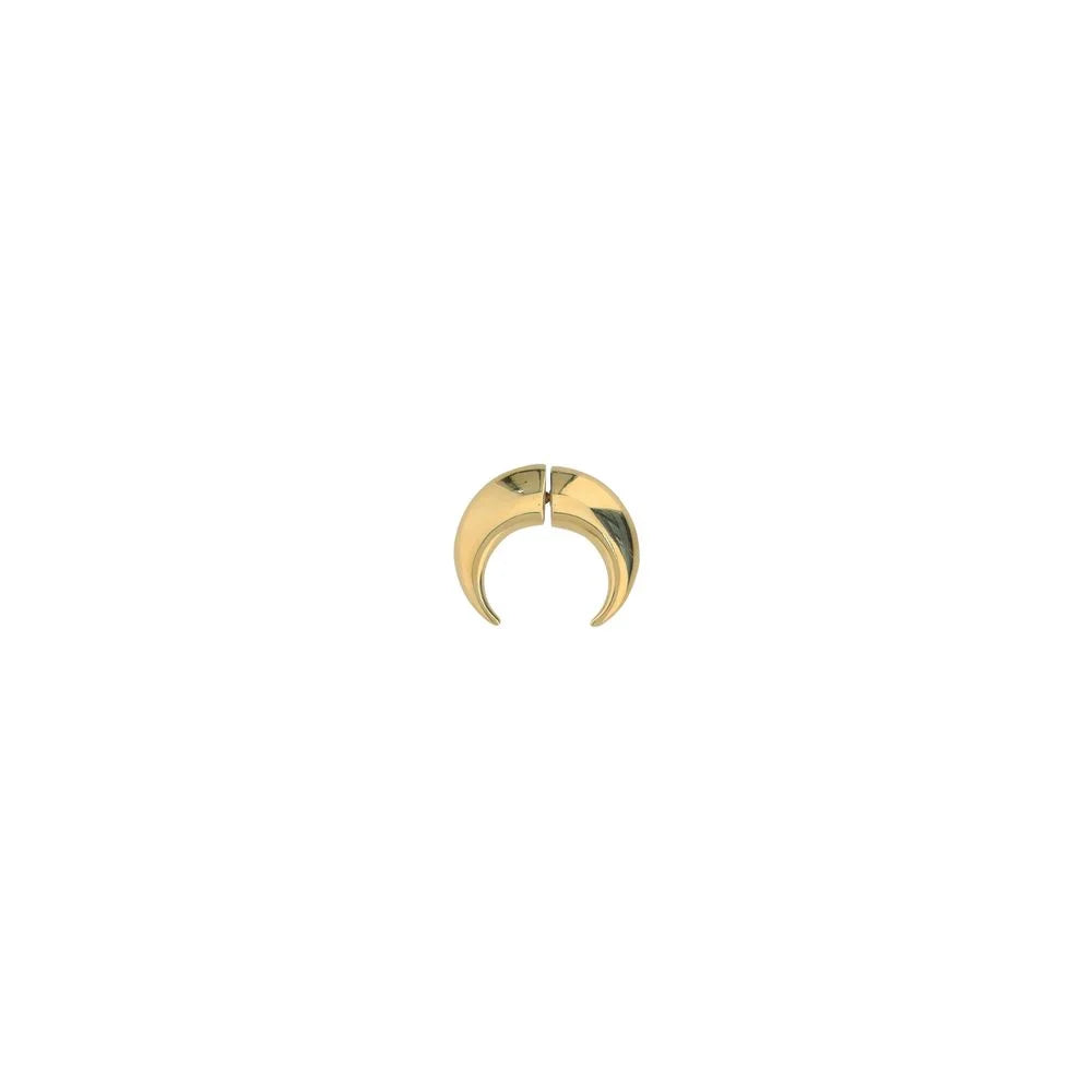 Marine Serre Crescent Moon Earring - One Size