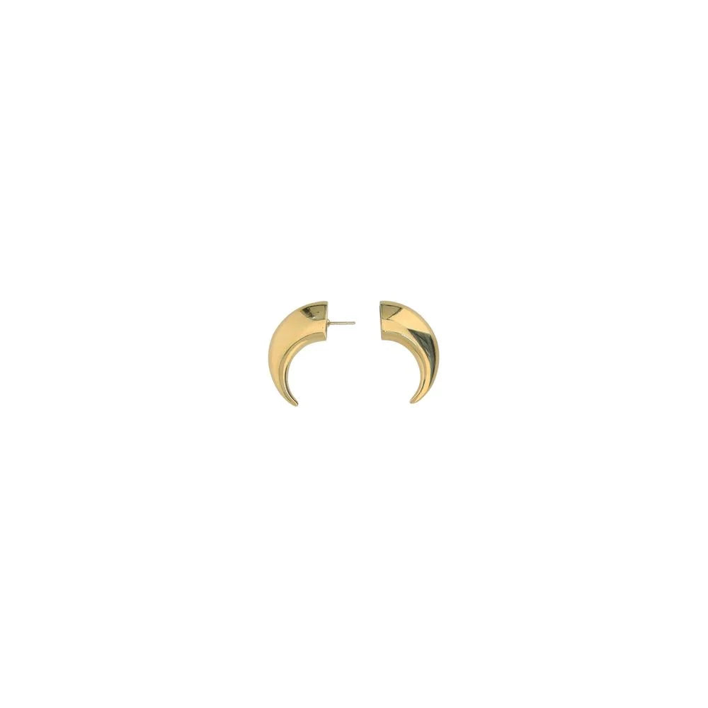 Marine Serre Crescent Moon Earring - One Size