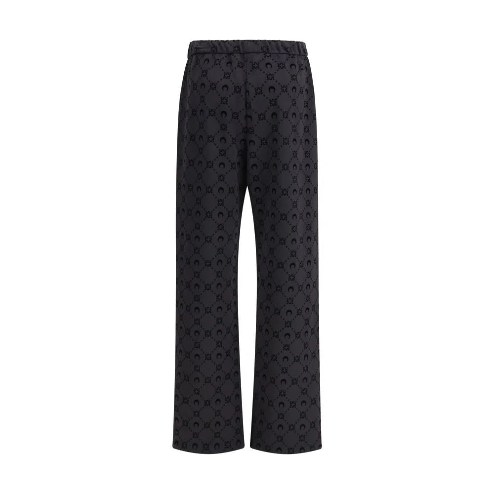 Marine Serre Gray Cotton Athletic Pants - S