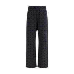 Marine Serre Gray Cotton Athletic Pants - S