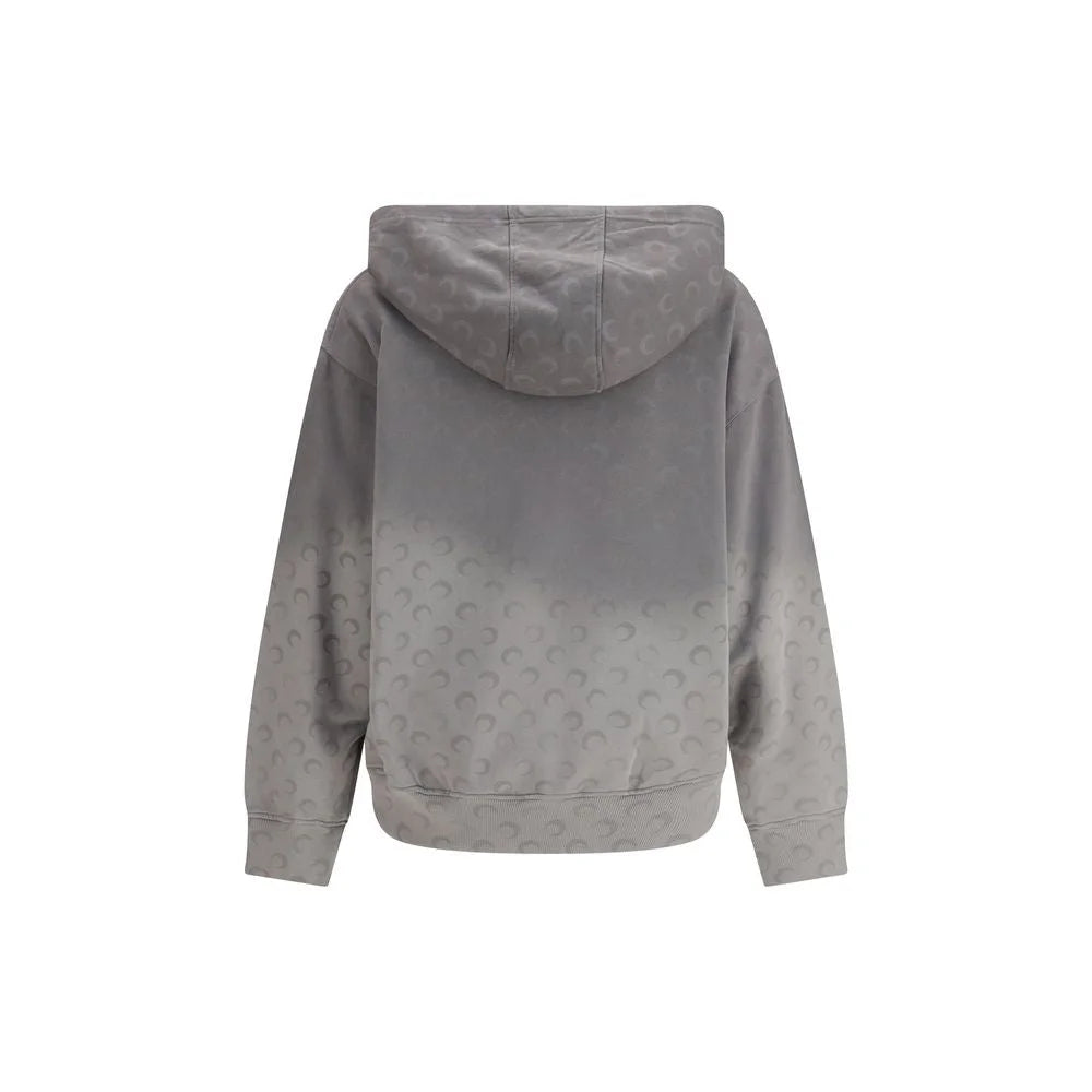 Marine Serre Gray Cotton Sweatshirt - XS