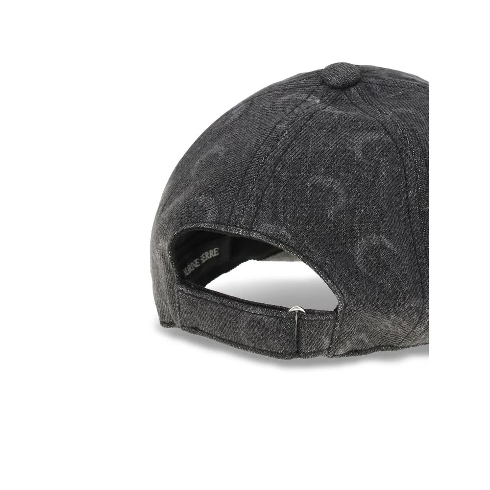 Marine Serre Moon Laser Denim Baseball Hat - UNI