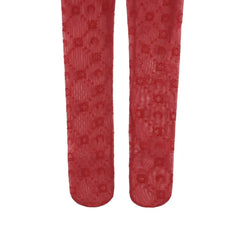 Marine Serre Red Polyamide Socks