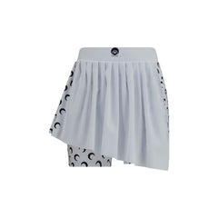 Marine Serre White Polyamide Short And Mini Shorts