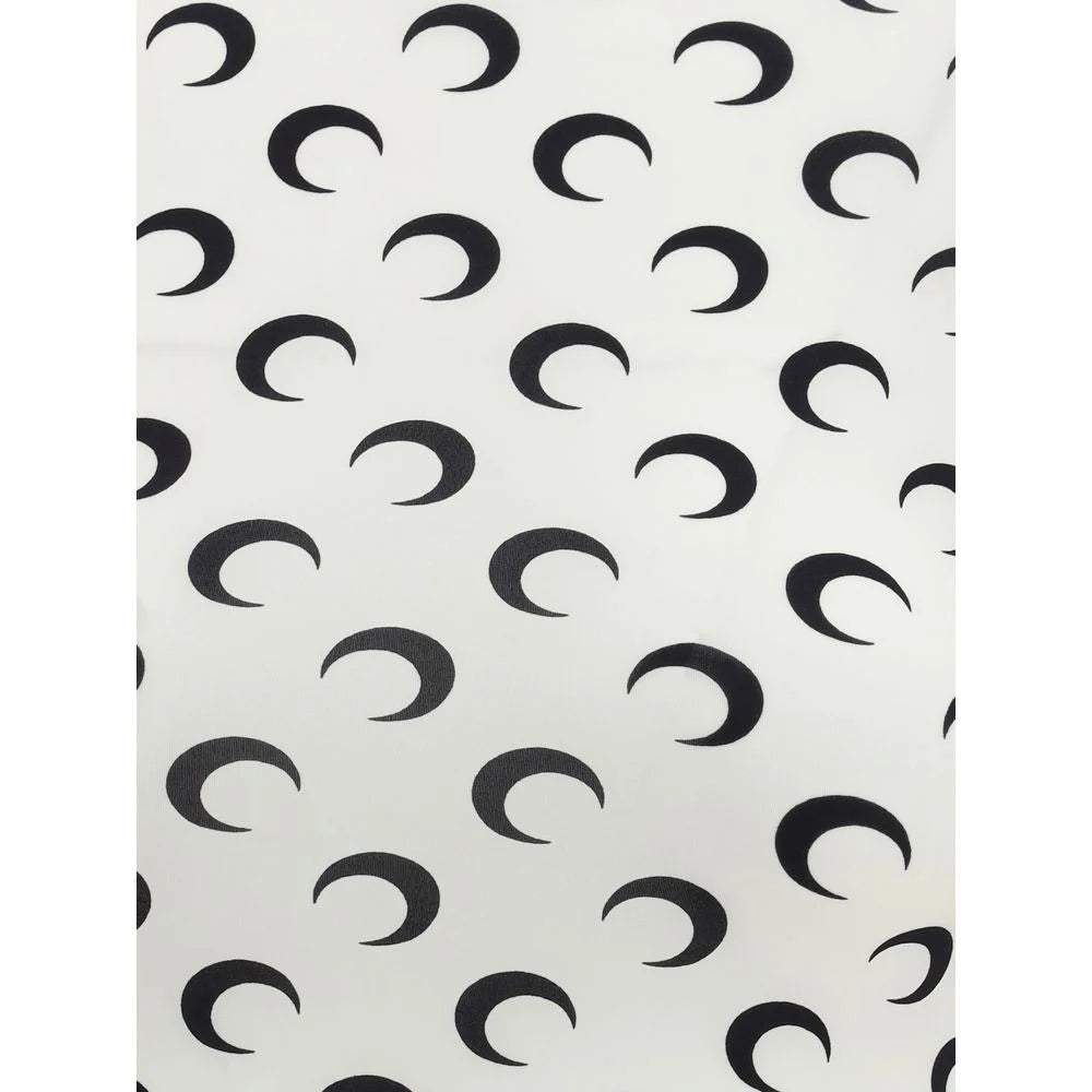 Marine Serre White Polyamide Top