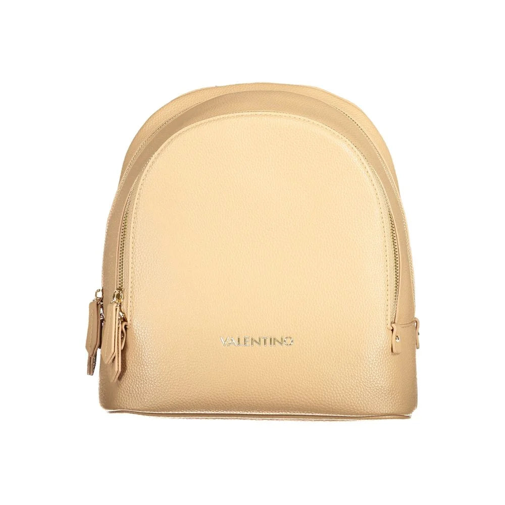 Mario Valentino Beige Polyethylene Backpack - Backpacks