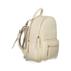 Mario Valentino Beige Polyethylene Backpack - Backpacks