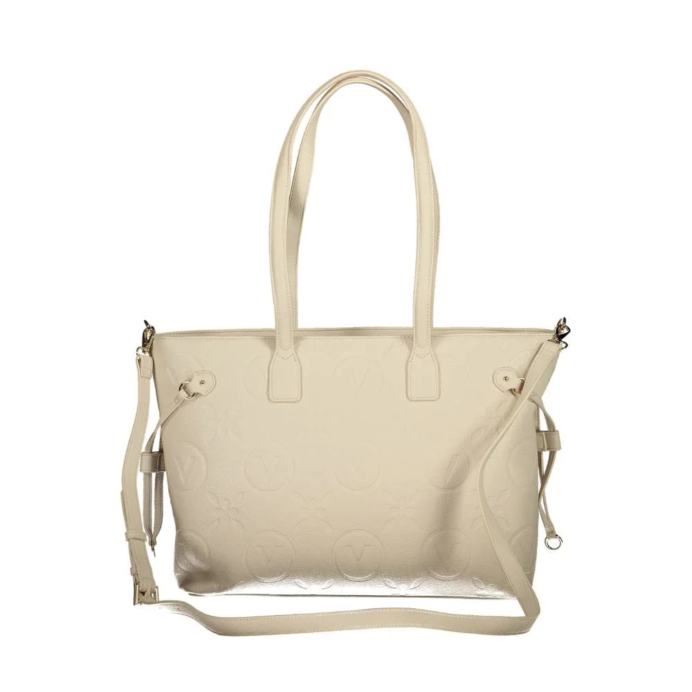 Mario Valentino Beige Polyethylene Handbag