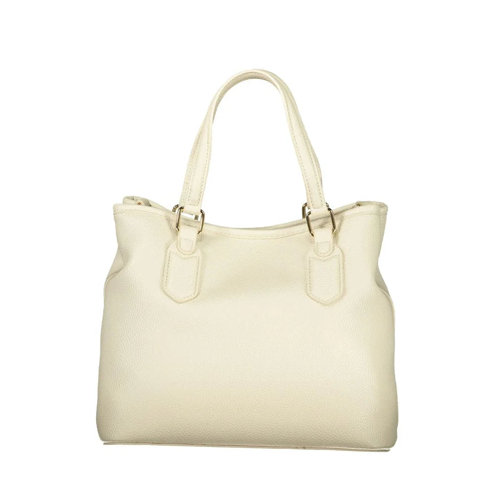 Mario Valentino Beige Polyethylene Handbag