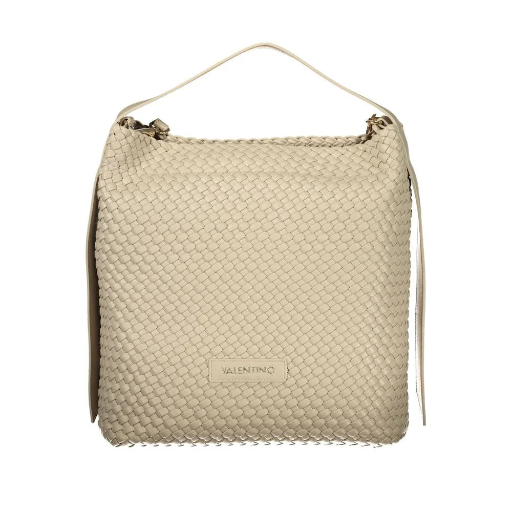 Mario Valentino Beige Polyethylene Handbag