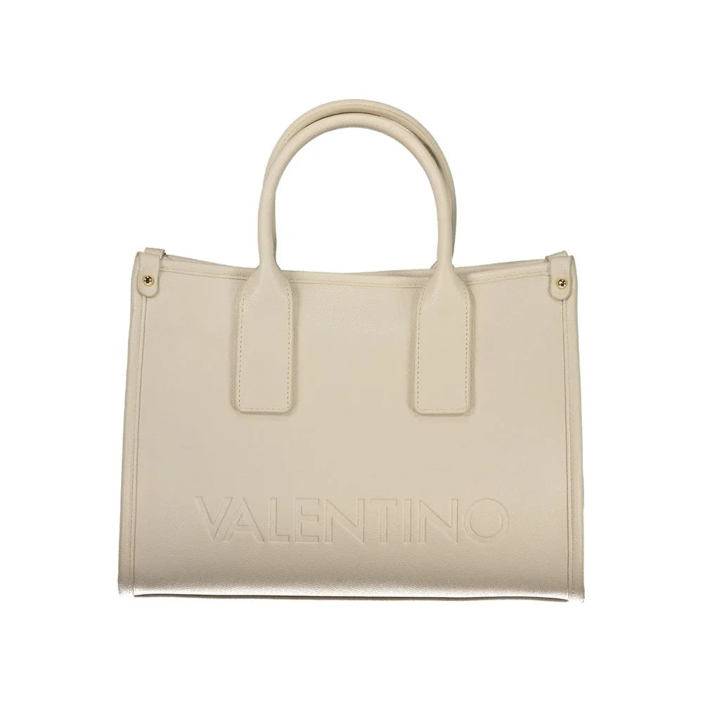 Mario Valentino Beige Polyethylene Handbag
