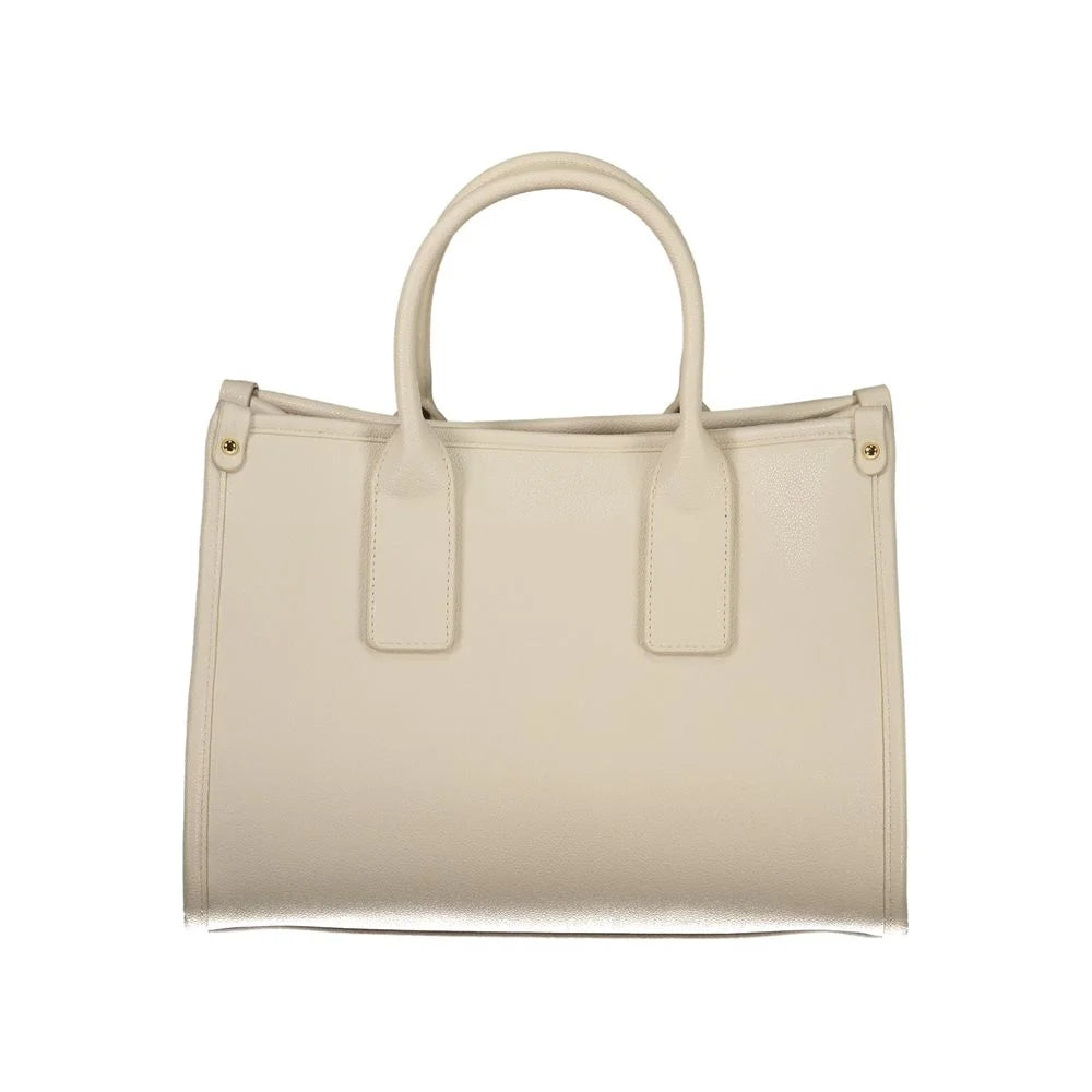 Mario Valentino Beige Polyethylene Handbag