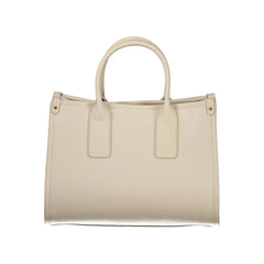 Mario Valentino Beige Polyethylene Handbag
