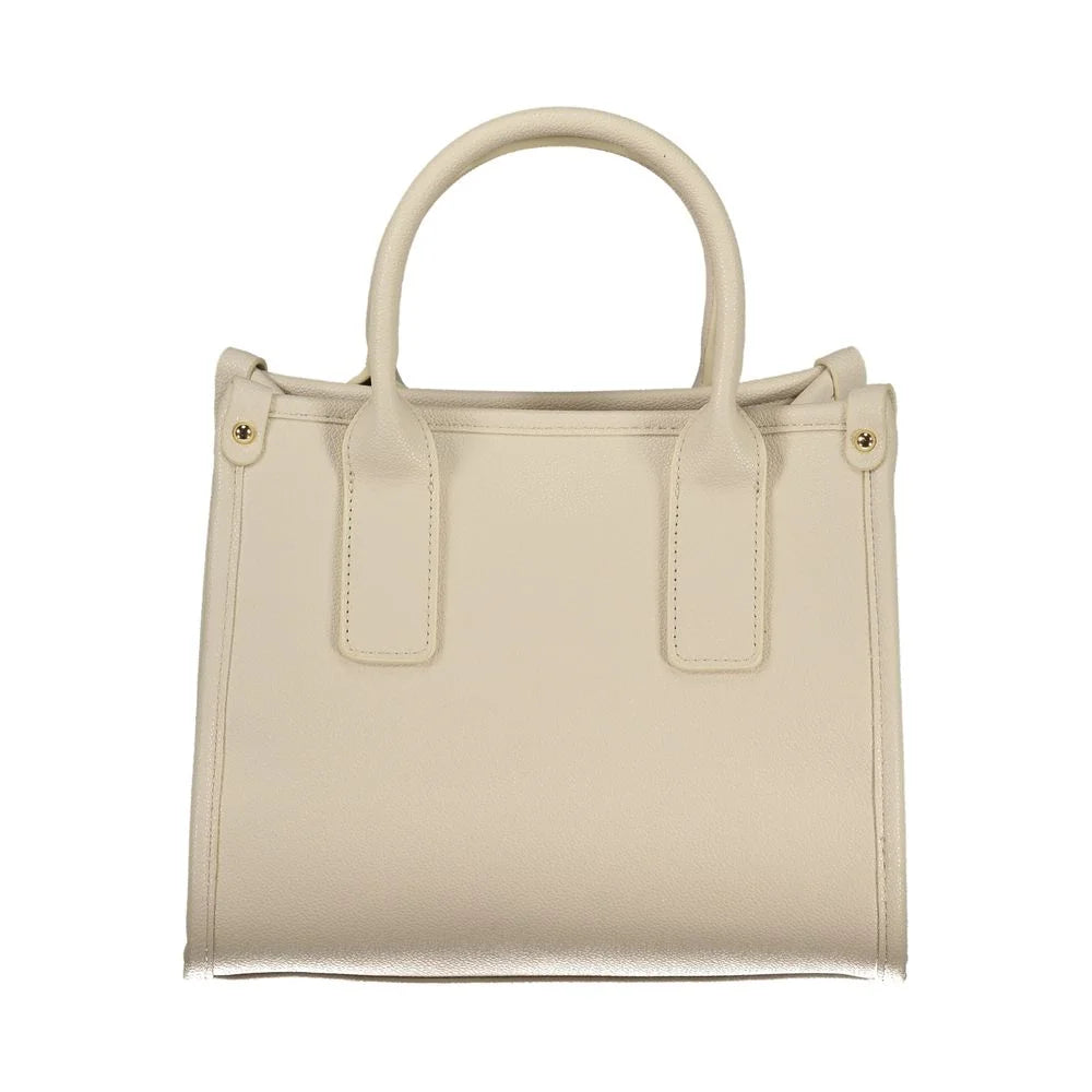 Mario Valentino Beige Polyethylene Handbag