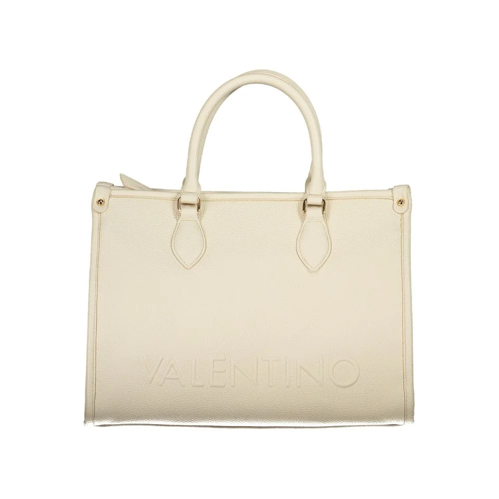 Mario Valentino Beige Polyethylene Handbag