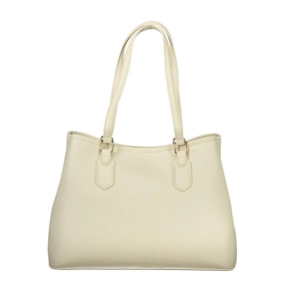 Mario Valentino Beige Polyethylene Handbag