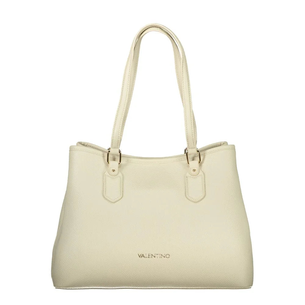 Mario Valentino Beige Polyethylene Handbag