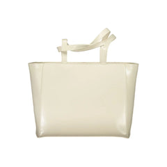 Mario Valentino Beige Polyethylene Handbag