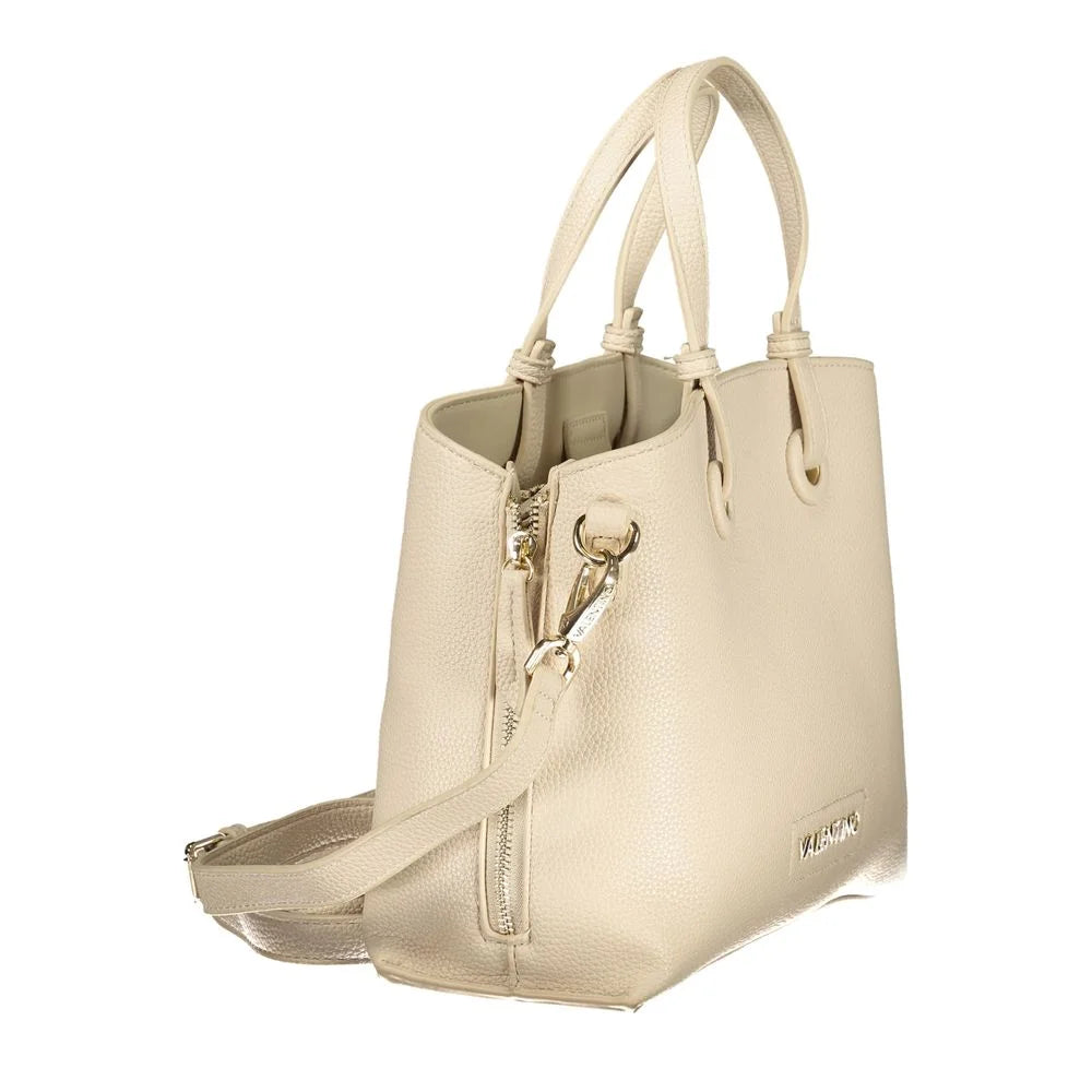 Mario Valentino Beige Polyethylene Handbag