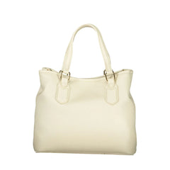 Mario Valentino Beige Polyethylene Handbag