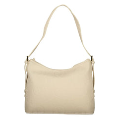 Mario Valentino Beige Polyethylene Handbag